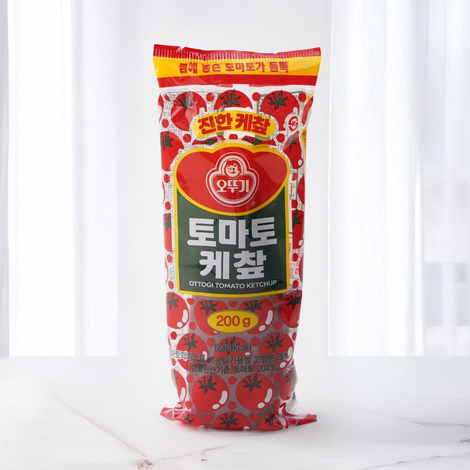메가마트 오뚜기 토마토 진한 케찹 200g - 메인 이미지