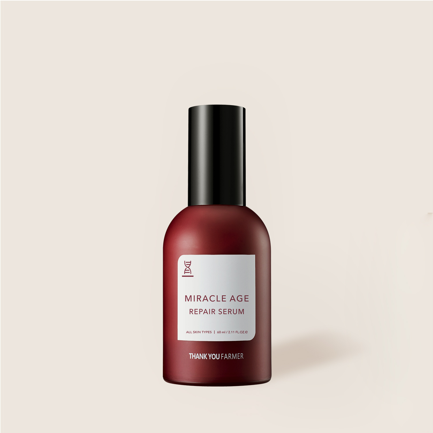 땡큐파머 미라클 에이지 리페어 세럼 60ml / 고보습 영양 세럼 - 상품 이미지