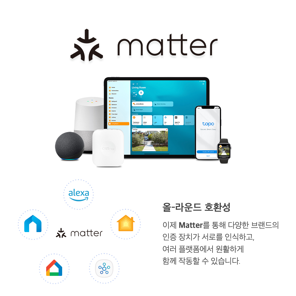 티피링크 Tapo P300M 스마트 올인원 멀티탭 USB-A USB-C IoT 전기전력 제어 스마트싱스 구글홈 애플홈 Wi-Fi 타이머 콘센트 이미지 8