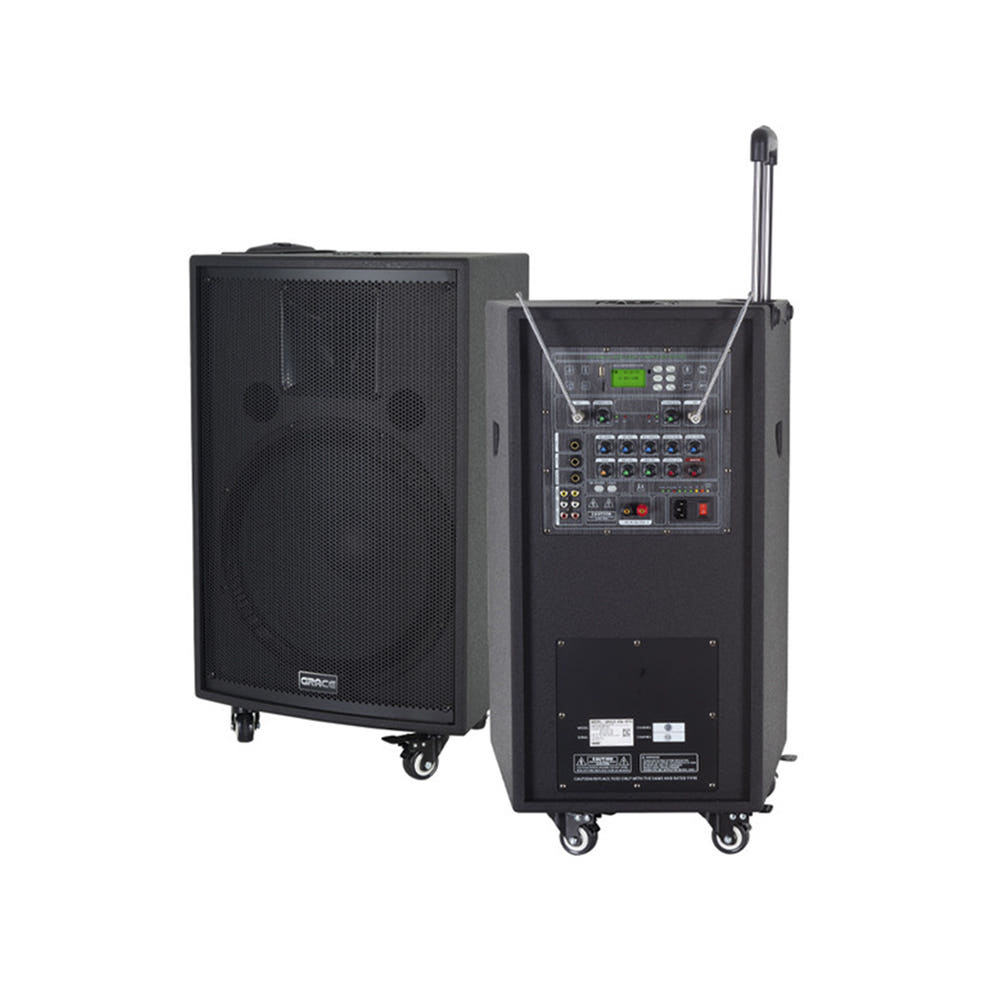 카날스 그레이스 EG-512 이동형 충전식 이동식앰프 버스킹앰프 버스킹장비 행사용 블루투스 스피커