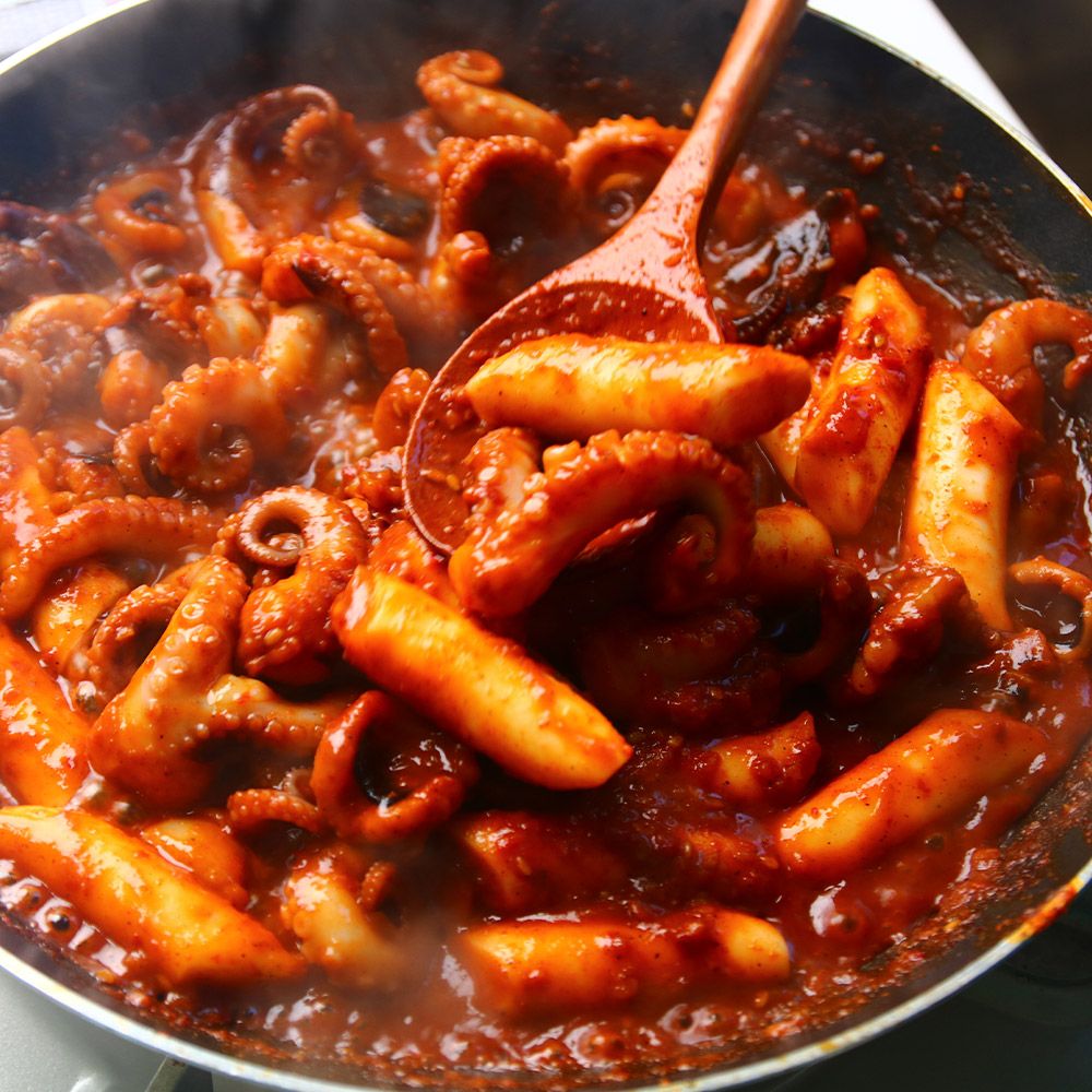 쭈꾸미 밀키트 양념 볶음 주꾸미 캠핑 차박 간편 요리 500g HACCP 인증 - 상세 이미지 2