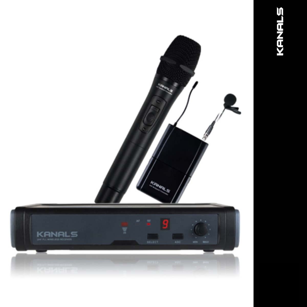 카날스 BK7001N BK-7001N 무선마이크 1채널 방송용 버스킹 강의용 행사용