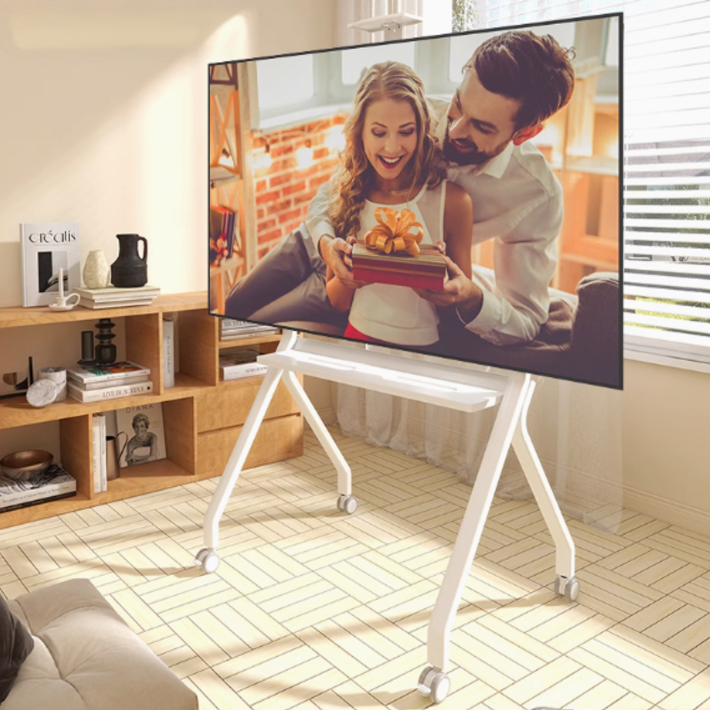 189cm(75인치) 215cm(85인치) 이동식티비거치대 티비스탠드 tv거치대 전자칠판