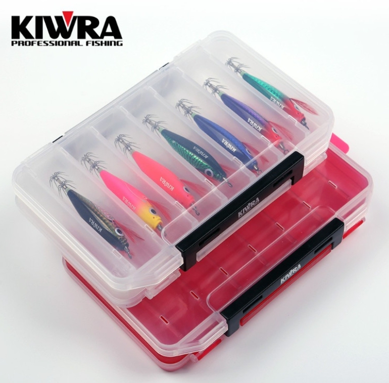 바다루어 키우라 에깅 에기 케이스 수납 보관 태클박스 레드 - 상세 이미지 2