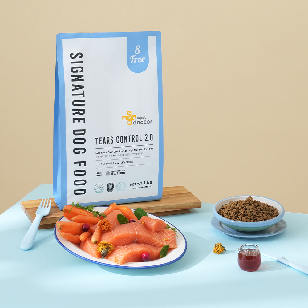 마이펫닥터 강아지사료 시그니처 2.0 가수분해 저알러지 처방식 눈+눈물, 1kg, 1개