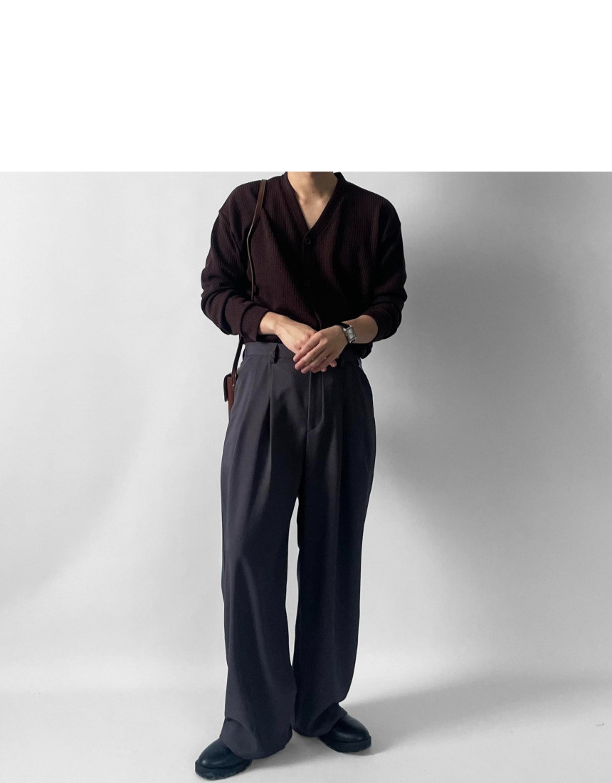 소프트 브이넥 가디건 6color 봄 가을 간절기 얇은 오버핏 상세 이미지 71