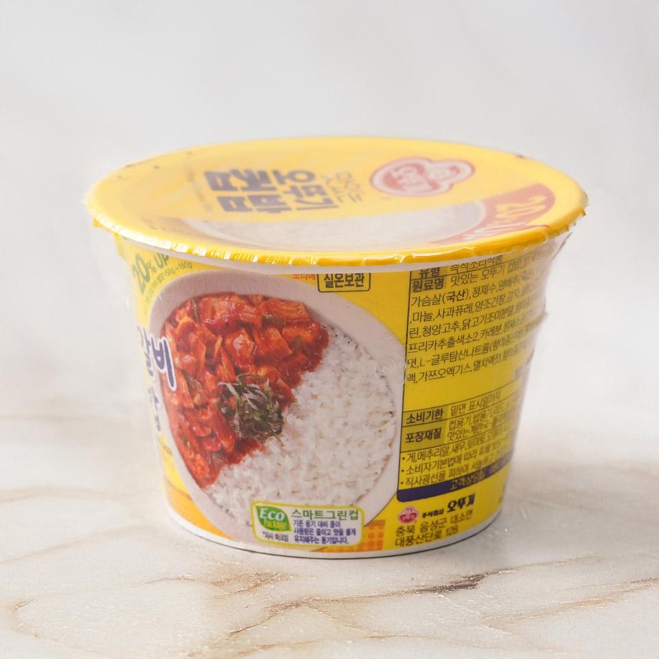 메가마트 오뚜기 컵밥 춘천닭갈비 덮밥(즉석국) 310G - 상세 이미지 2