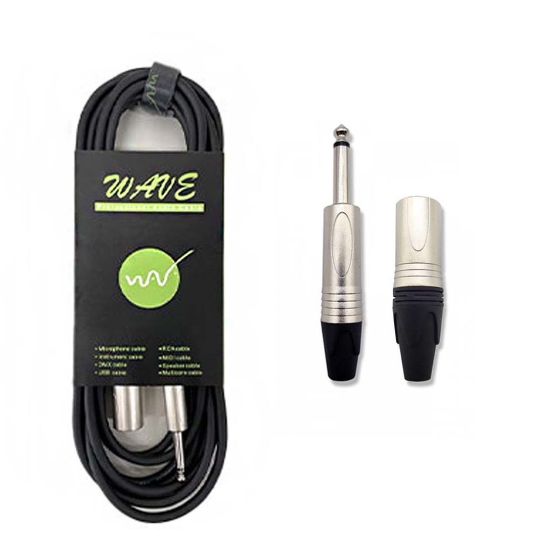 Wave XRM55M 3m 유선 마이크 케이블 캐논 수 XLR-TS 55잭 제품 이미지