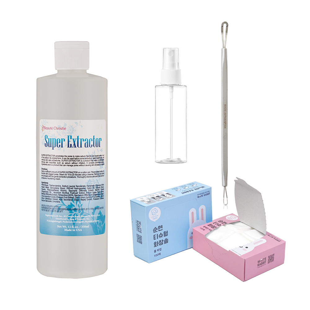 슈퍼익스트랙터(슈퍼엑스로션) 350ml 코피지연화제 블랙헤드 피지녹이는제품 보떼크리스티에 - 메인 이미지