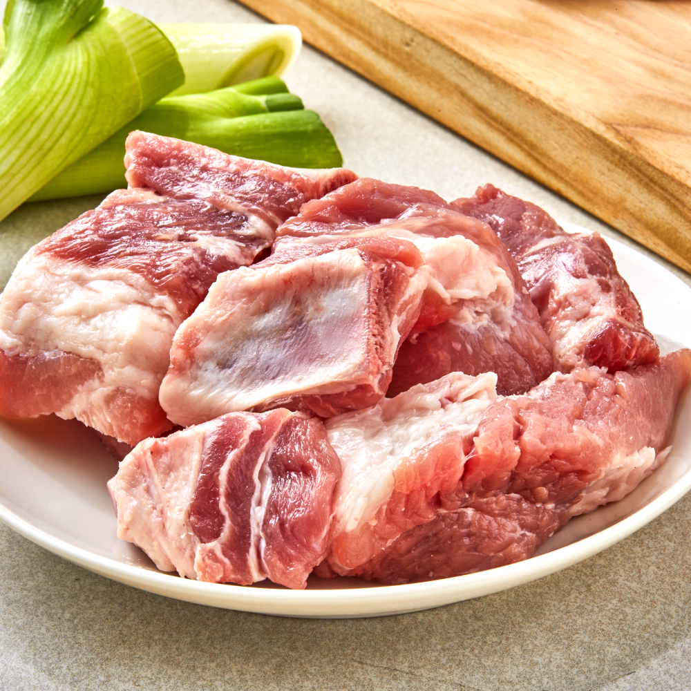 삼형제고기 국내산 한돈 돼지생갈비 1kg 찜용 1등급