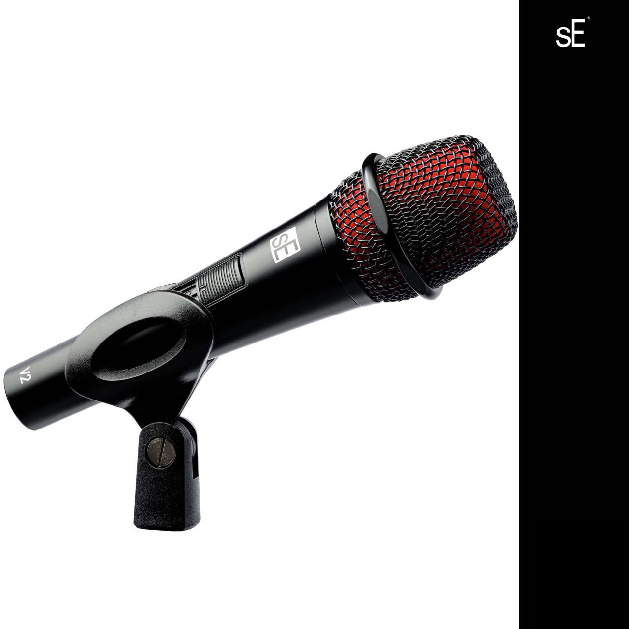 sE V2 Switch 유선 마이크 강의 보컬 행사 찬양 악기 다이나믹 핸드형 스위치