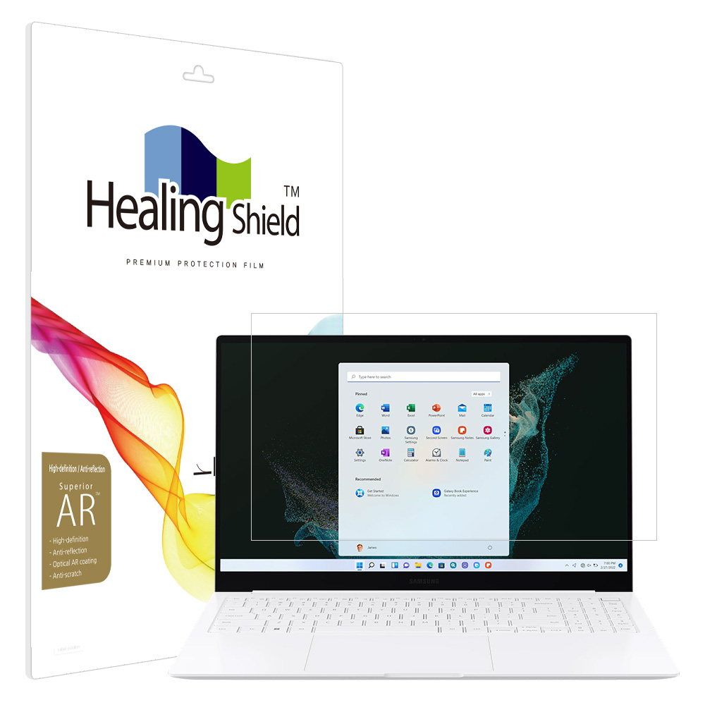 갤럭시북2 프로 S.E NT950XGK AR 고화질 액정보호필름 - 메인 이미지