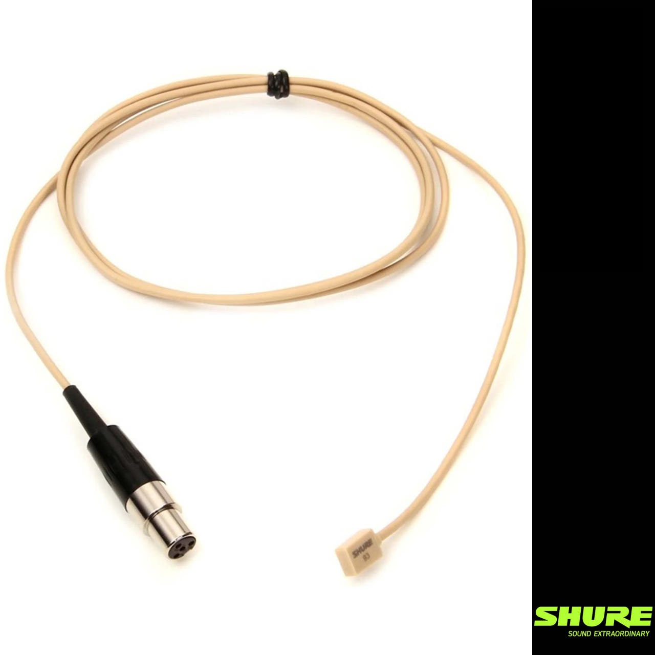 SHURE WL93T 슈어 핀마이크 무선용 라발리에 바디팩용 베이지