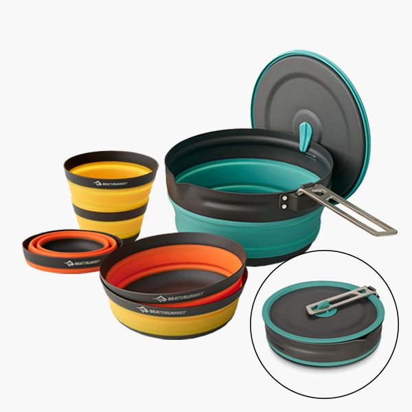 씨투써밋 프론티어 UL 팟 세트 5P 백패킹 접이식 코펠 경량 냄비