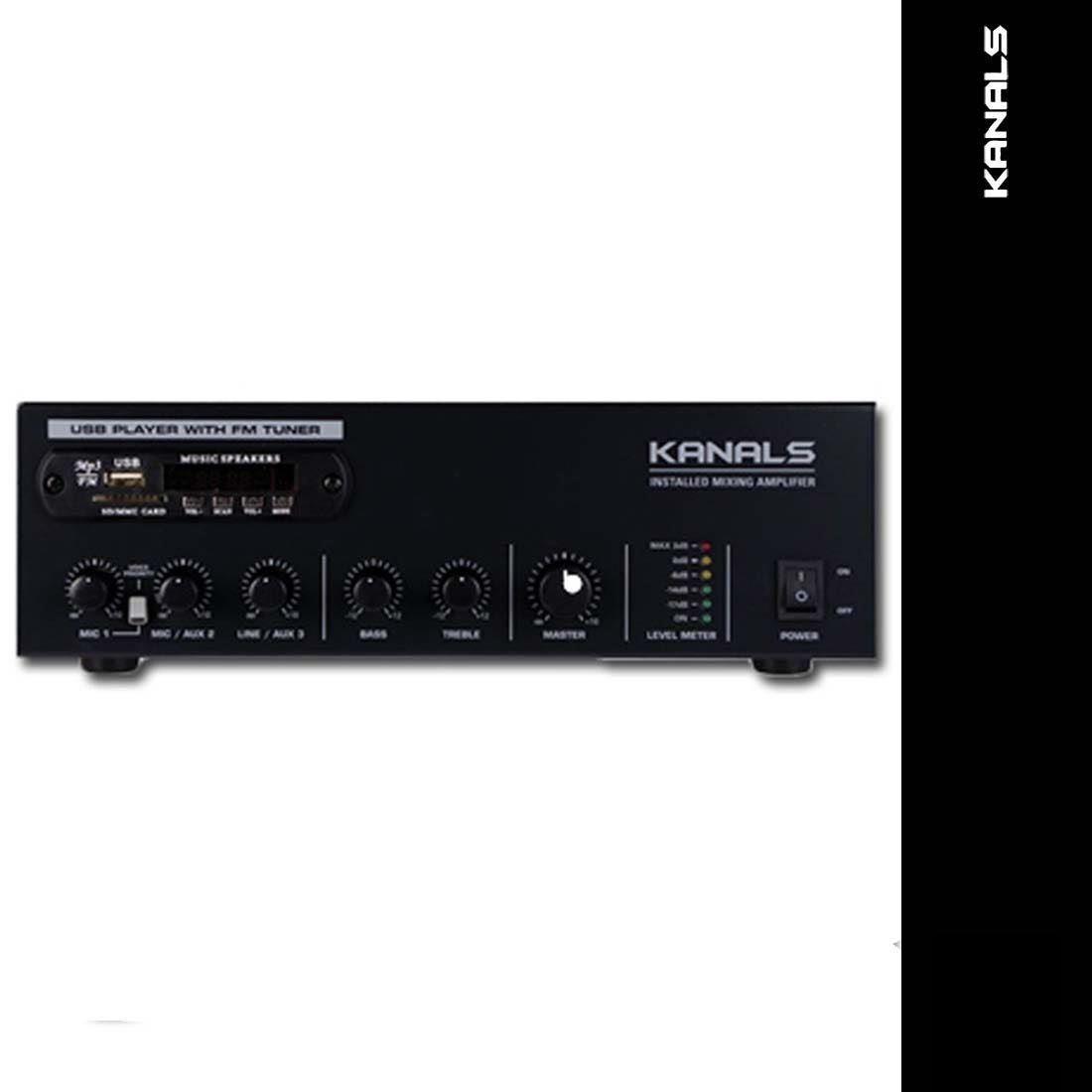 카날스 BKH-100 매장용앰프 하이임피던스 카페 업소 방송용 앰프 BK... 개봉기 | 실사용 후기 - 대표 이미지