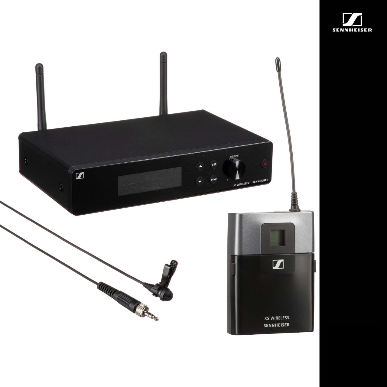 SENNHEISER XSW 2 ME2 젠하이저 무선 마이크 세트 강의용 설교용 핀마이크