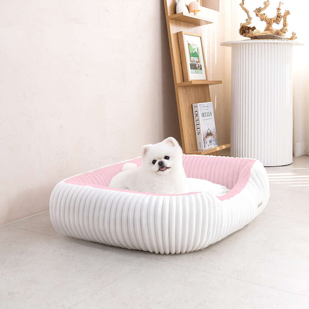 레토 강아지방석 대형 코듀로이 고양이 방석 사각 쿠션 이미지 3