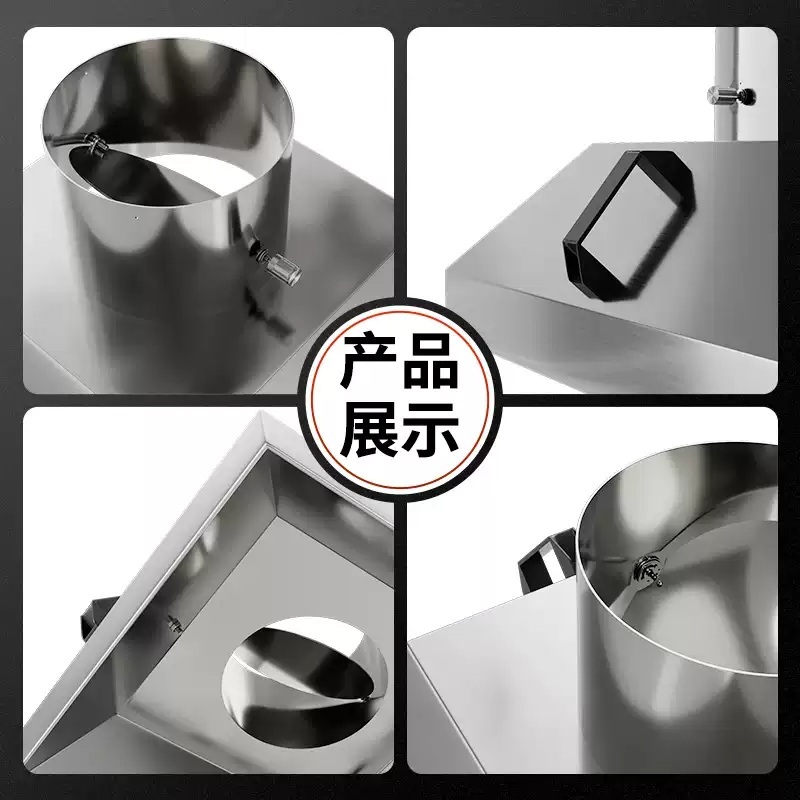 업소용 주방후드 식당 연기 흡입 스테인리스 배기구 - 상세 이미지 4
