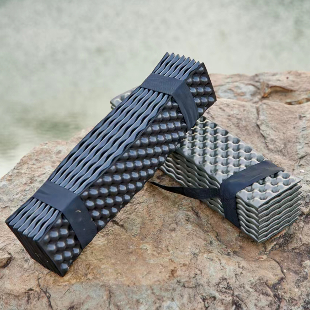 손할매 캠핑 차박 프리미엄 백팩킹 IXPE 14단 발포 캠핑매트 186x56cm, 2cm, 네이비