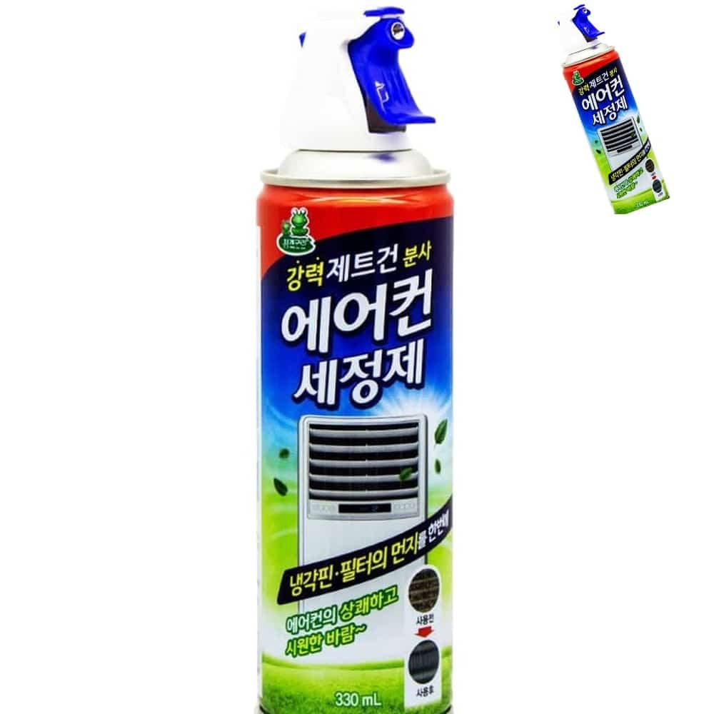 냉각기 집 냄새 에어컨 전용 청소 제거 세척액 세제 330ml : 고래동산
