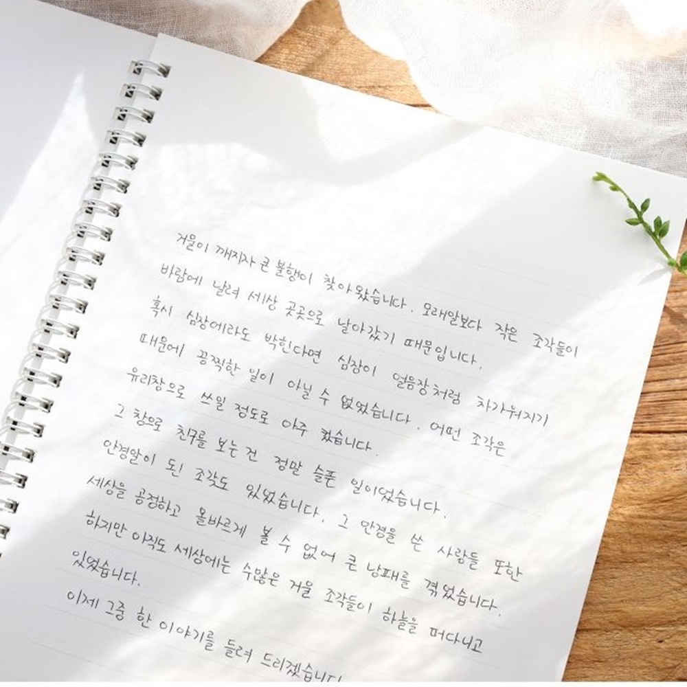 눈의 여왕 필사 노트 손 글씨 연습 교정 이미지 7