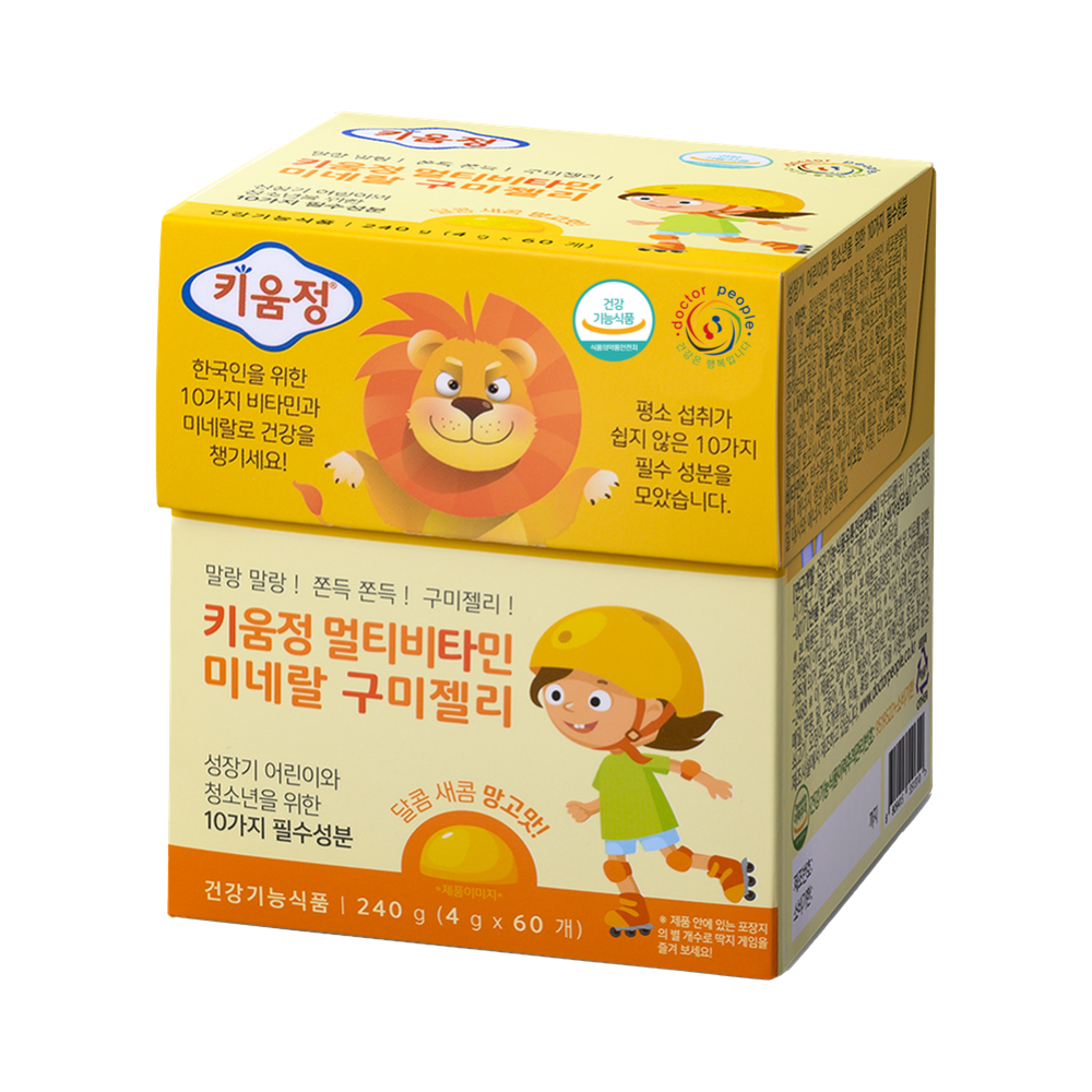 [성장기 자녀 77억CFU 맞춤] 닥터피플 키움정 유산균 - 프로바이오틱스 비타민C 아연 30포, 2개 이미지 4