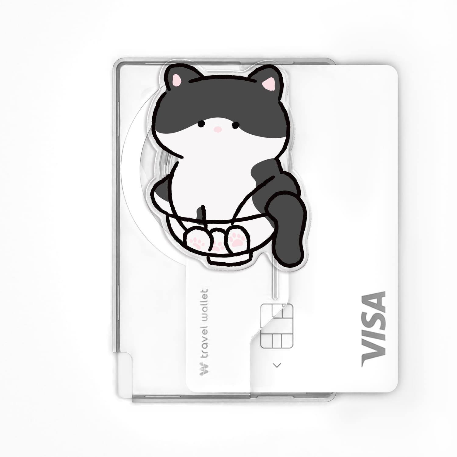 168cm 아이폰 맥세이프 카드지갑 그립톡 글라스 고등어