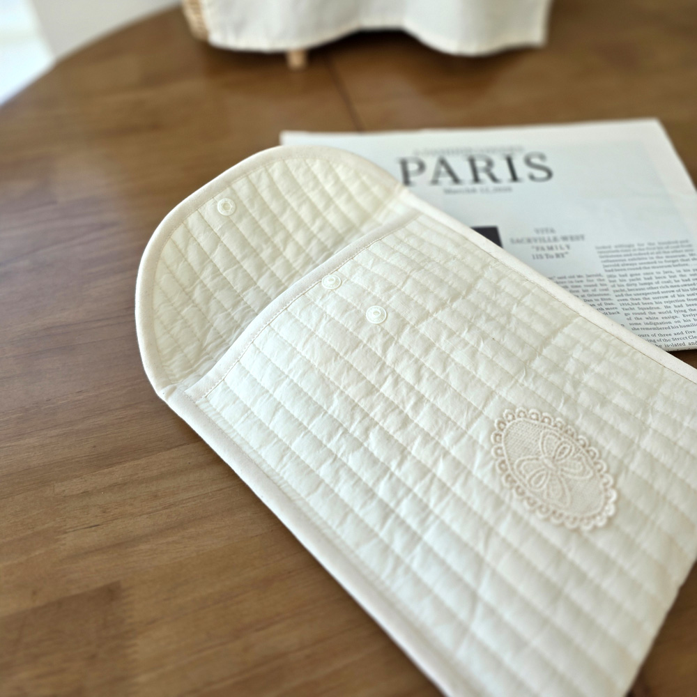 누빔 기저귀 파우치 가방 이너백 육아 수납백