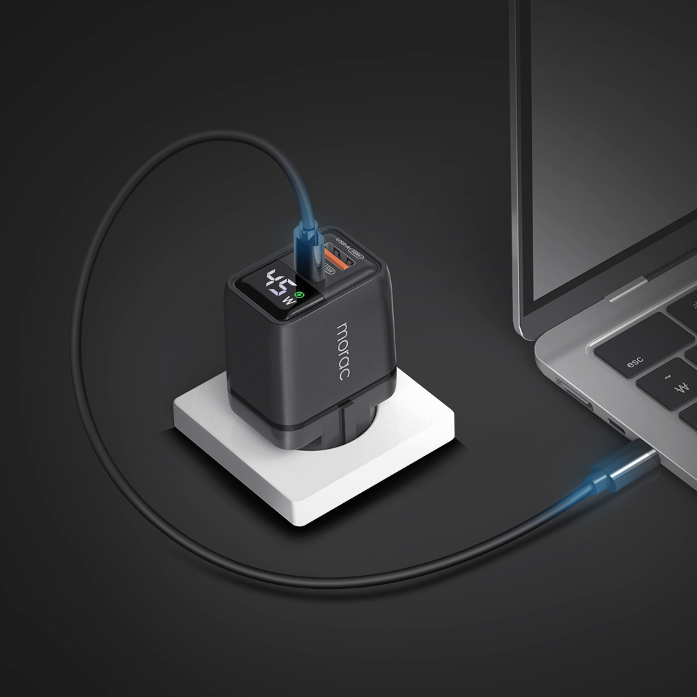 모락 하이퍼에디션 48W GaN USB PD PPS 접지 멀티 초고속 충전기 - 상세 이미지 5