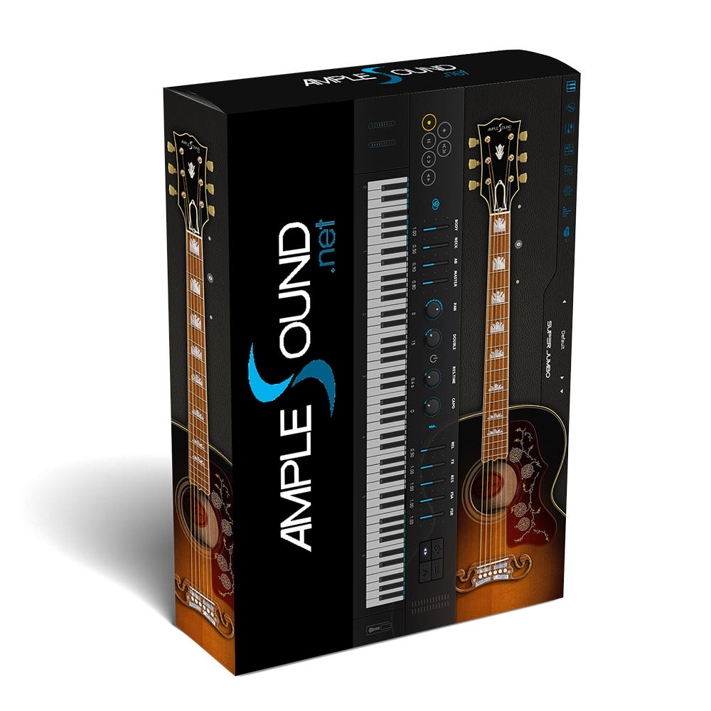 Ample Acoustic Guitar SJ 앰플 기타 가상악기 어쿠스틱 깁슨 VST - 상품 이미지