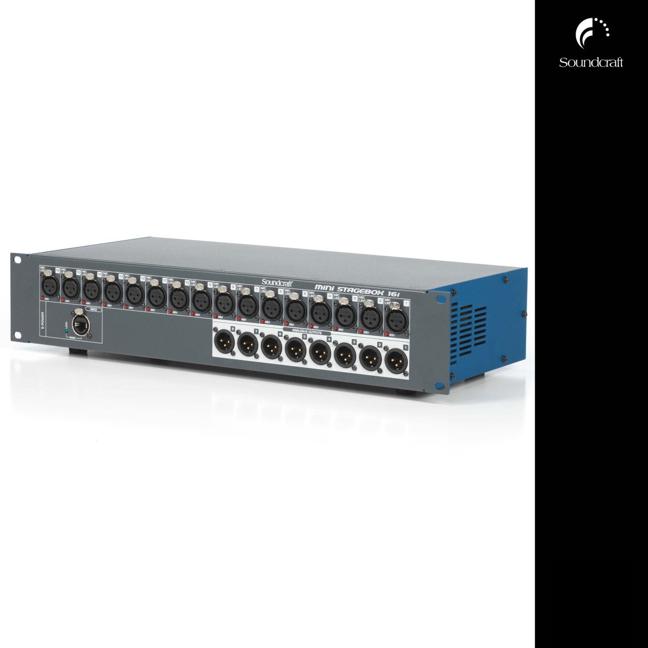 SoundCraft MSB-16i 사운드크래프트 스테이지 박스 원격제어