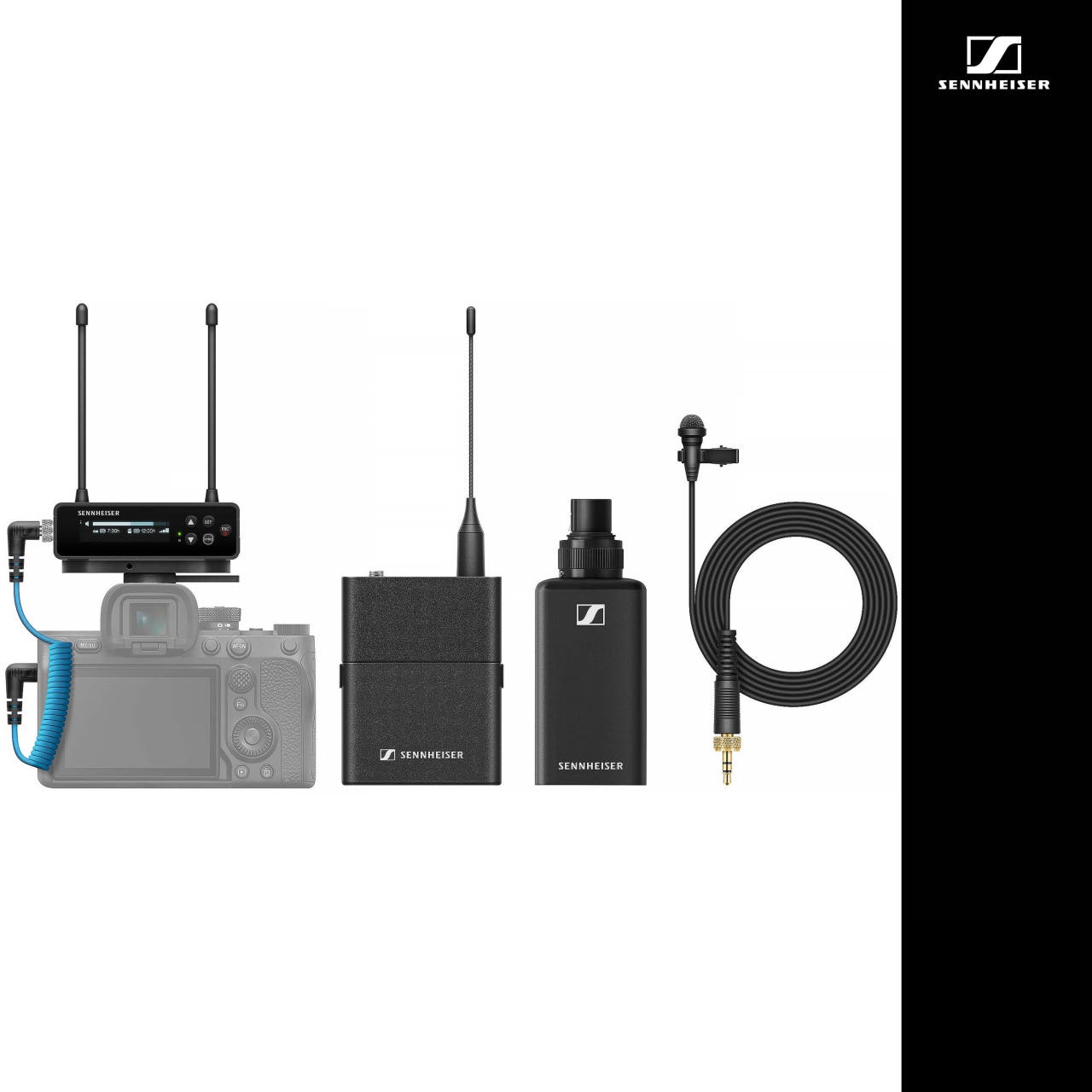 SENNHEISER EW-DP ENG SET 젠하이저 촬영용 무선 마이크 세트 UHF
