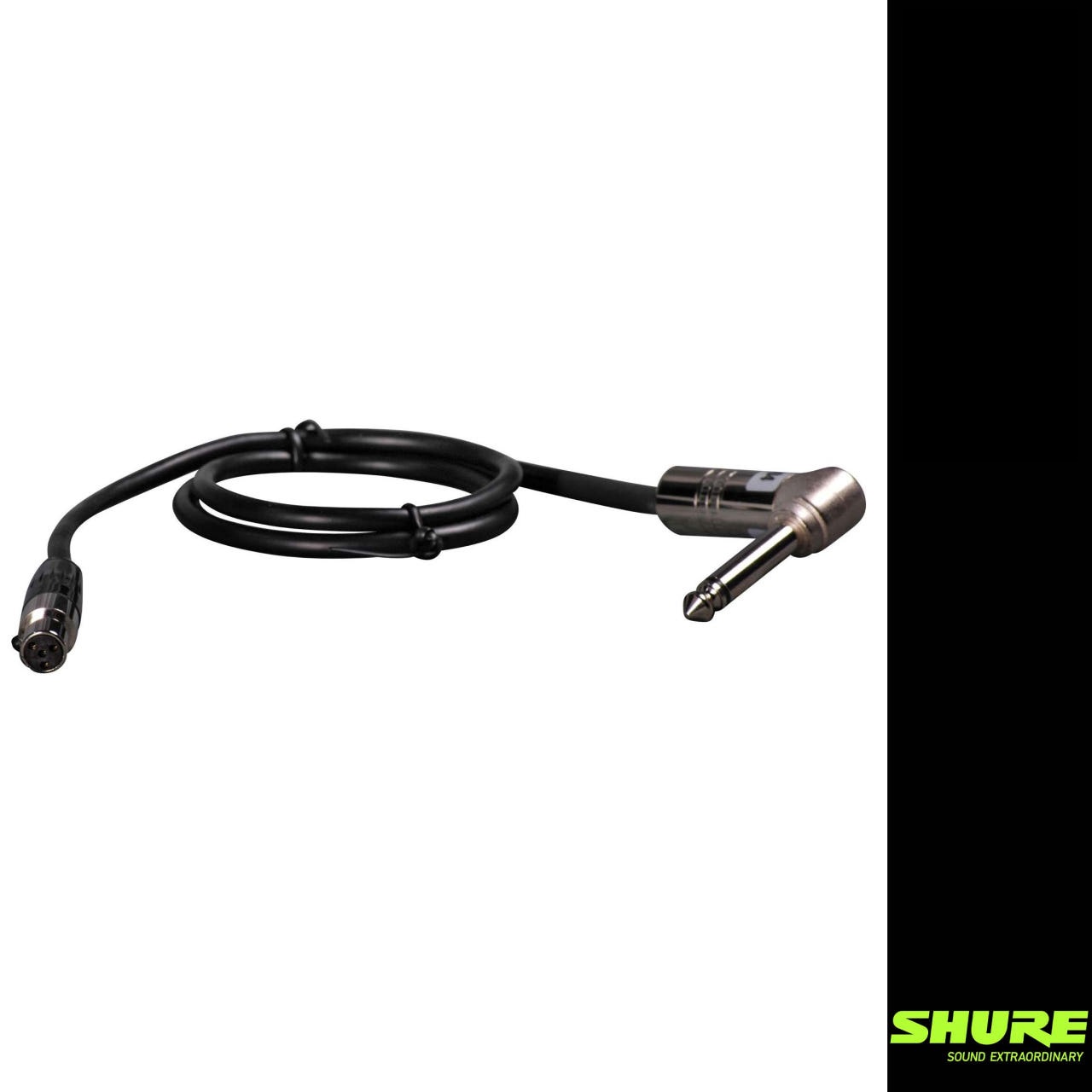SHURE WA304 슈어 무선 벨트팩 악기 연결용 케이블