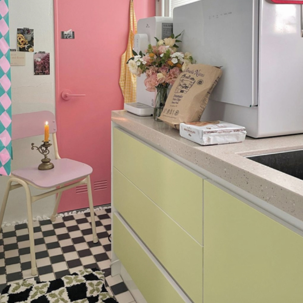 팬톤페인트 가구 방문페인트 몰딩 나무 원목 문틀 목재 샷시 1L 이미지 4