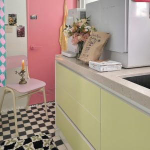 팬톤페인트 가구 방문페인트 몰딩 나무 원목 문틀 목재 샷시 1L 실사용 후기 | 효과 있을까? - 상품 이미지 4