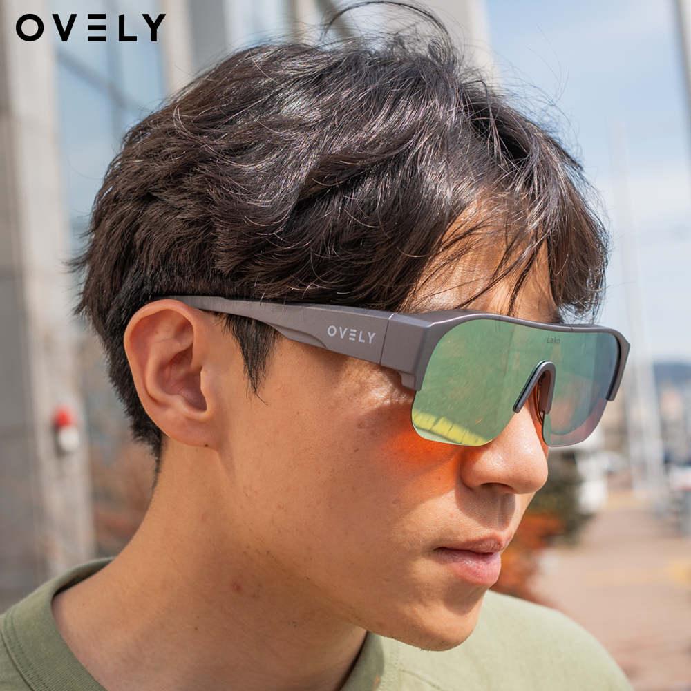 라코 오블리 오버글라스 고글 안경위에 쓰는 선글라스 러닝 자전거 운동 제품 이미지