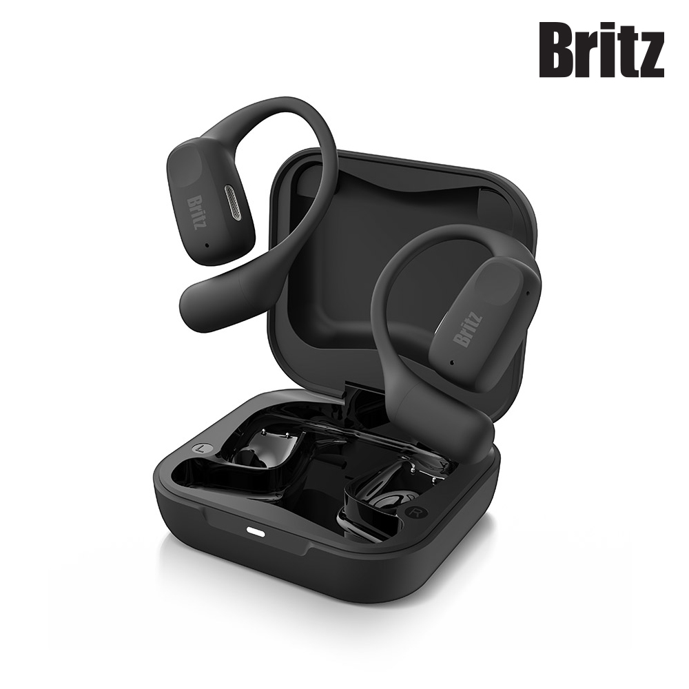 [N배송] 브리츠 BZ-D100X 오픈형 블루투스 무선 이어폰 러닝 자전거 달리기 블랙