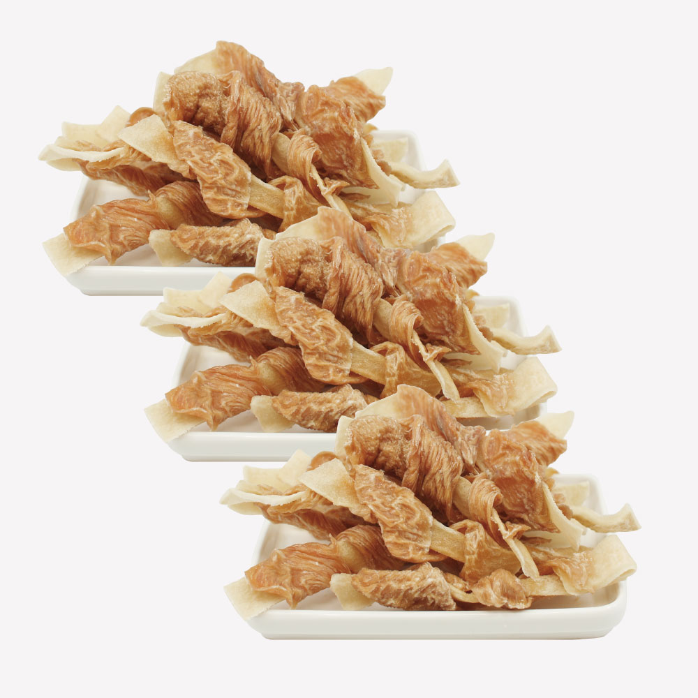 카우치말이 저지방 고단백 강아지 건강에 좋은 펫푸드 우피+닭가슴살, 70g, 3개 - 상품 이미지