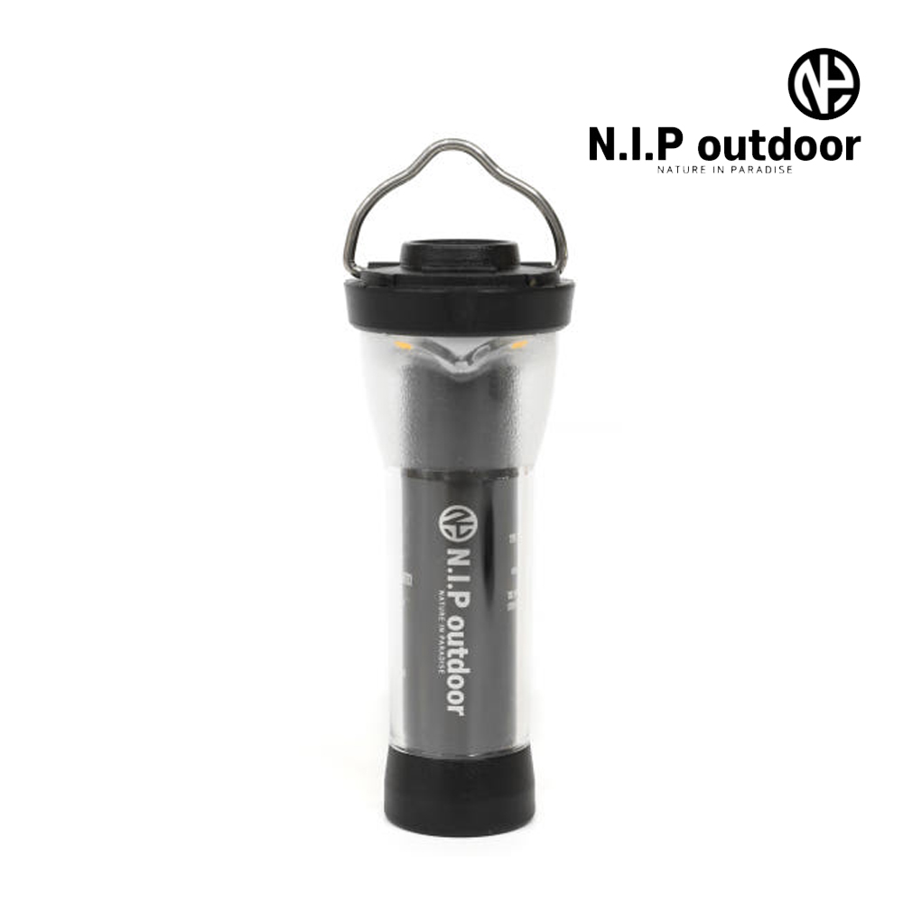 N.I.P 랜턴 플래쉬라이트 캠핑조명 엔제로 LED작업등 실버