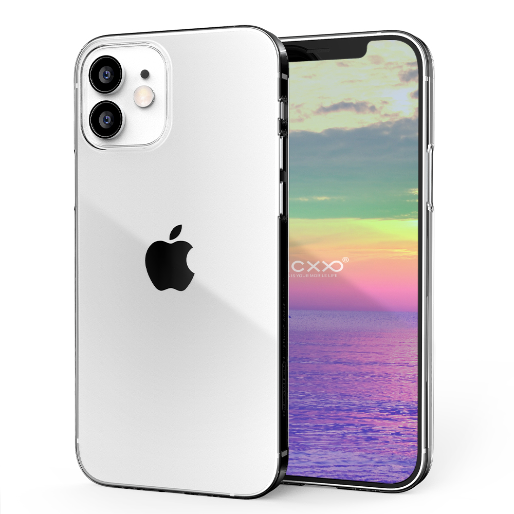 빅쏘 초슬림 변색없는 클리어 케이스 투명, 아이폰12 - 상품 이미지