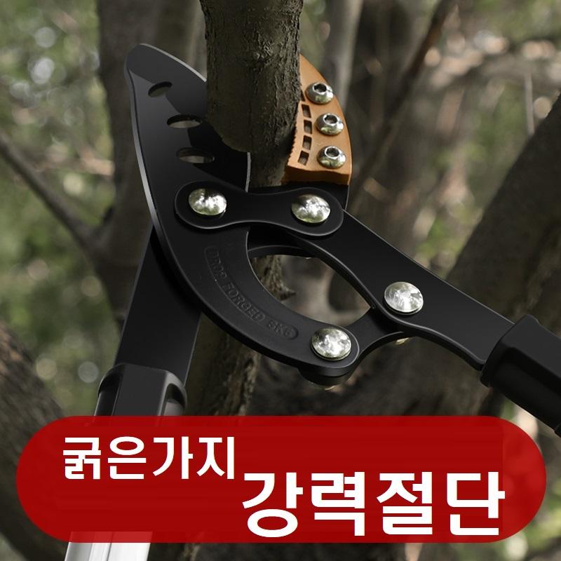 독일 AIRAJ 65mm 굵은 가지치기 가위 고강도 SK5 합금비트 정원 조경가위 원예 - 상세 이미지 4