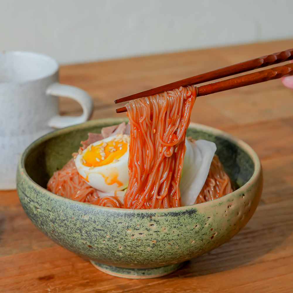 [함흥명가홍현] 수제양념 감칠맛 함흥냉면 4인분 새콤달콤 비빔냉면 - 상품 이미지