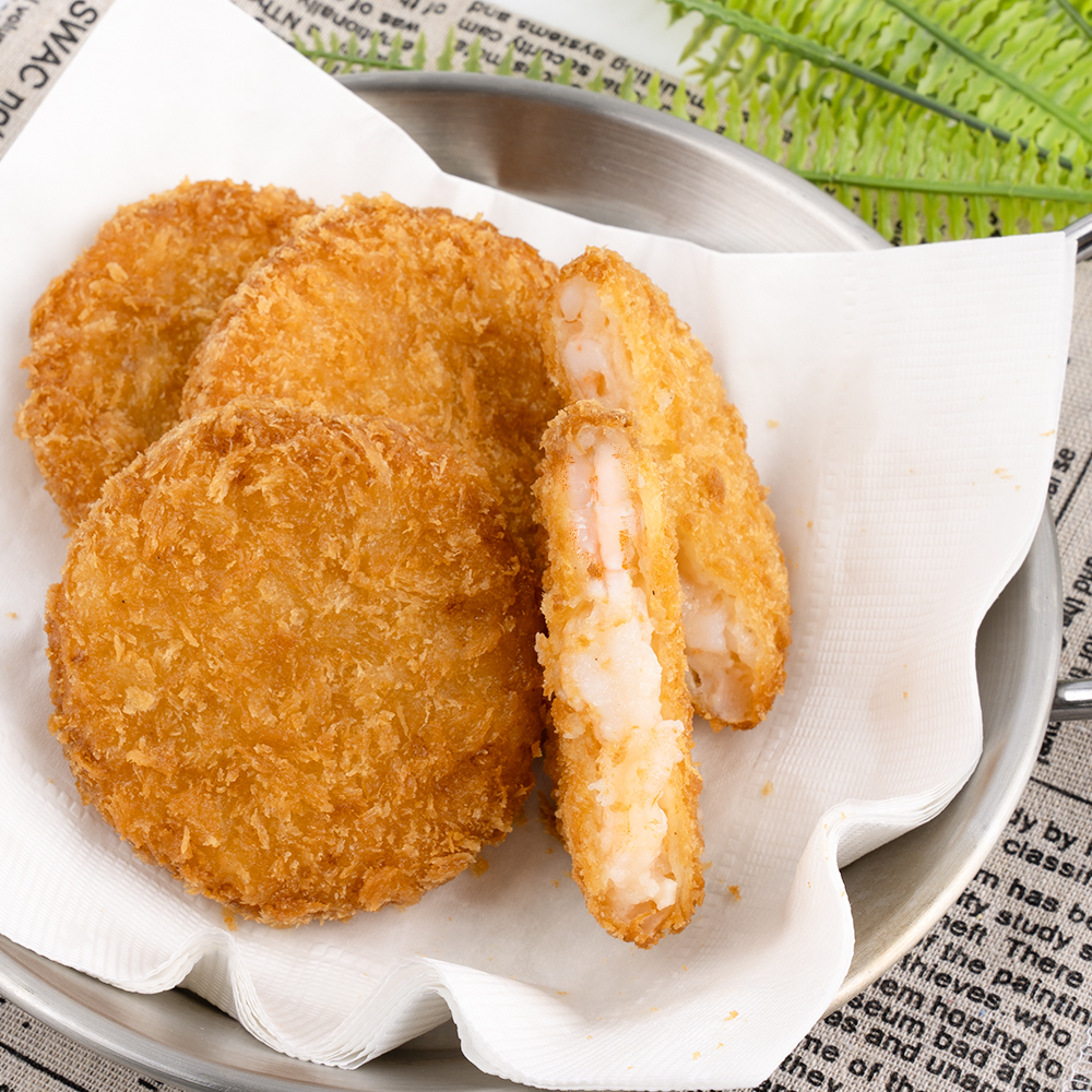 통통 새우패티 420g CP 새우까스 통살새우 버거+드라이 무료 구성 이미지 2