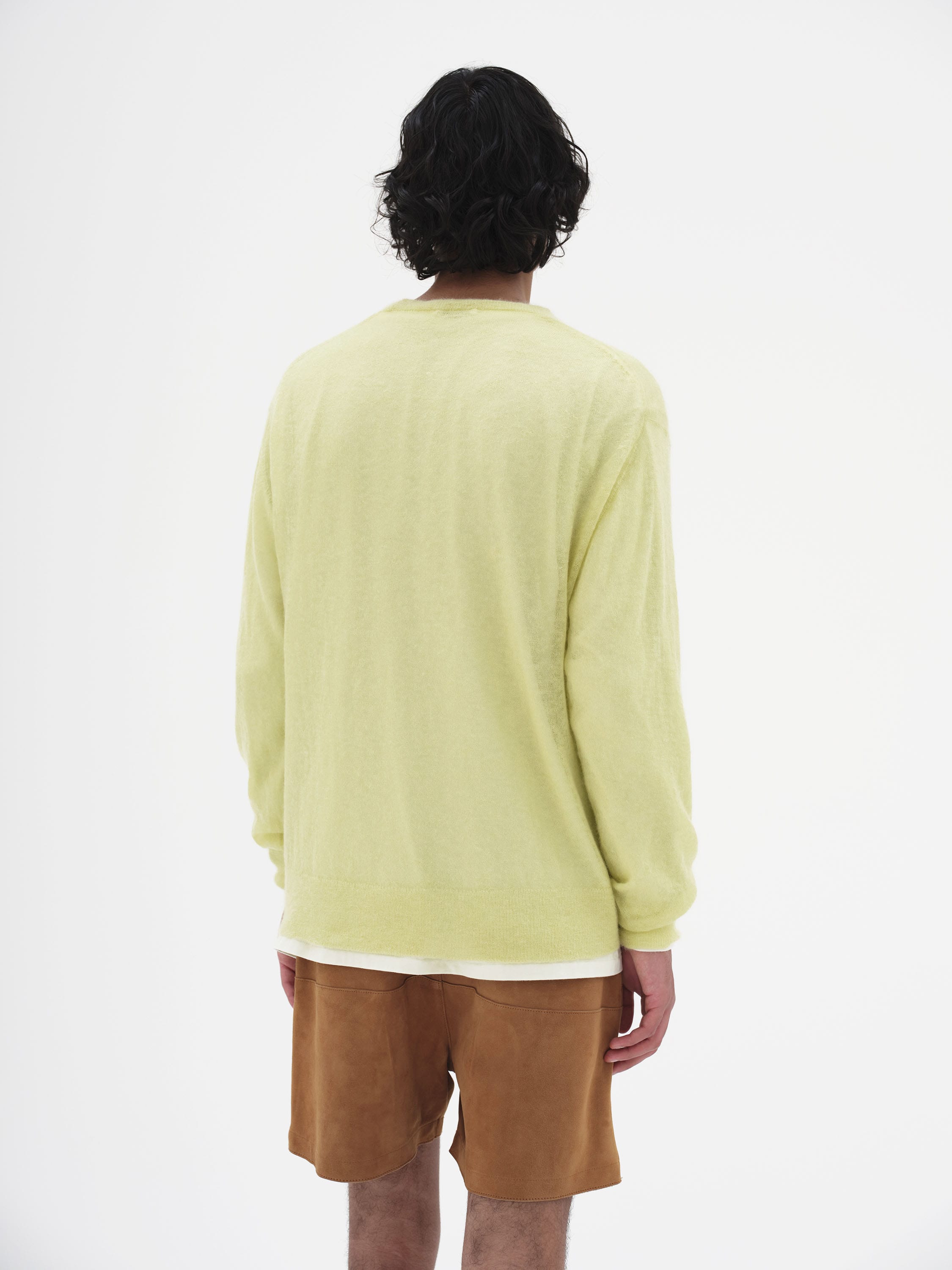 오라리 AURALEE KID MOHAIR SHEER KNIT P/O 니트 3컬러 - 상세 이미지 3