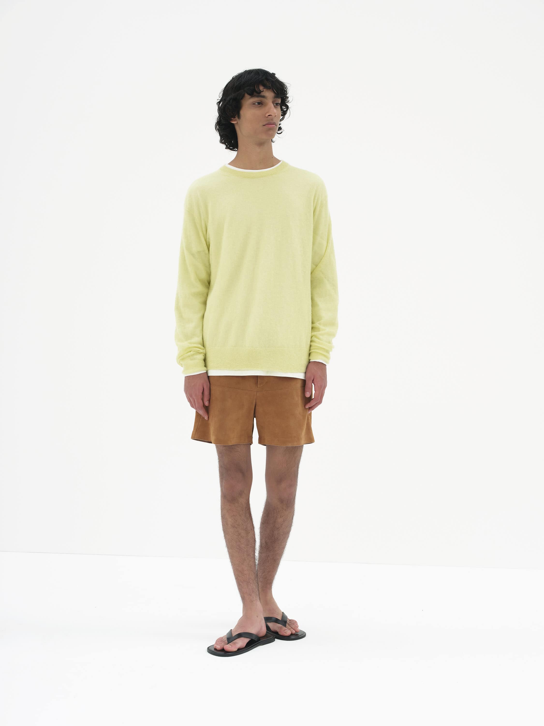 오라리 AURALEE KID MOHAIR SHEER KNIT P/O 니트 3컬러 - 상세 이미지 2