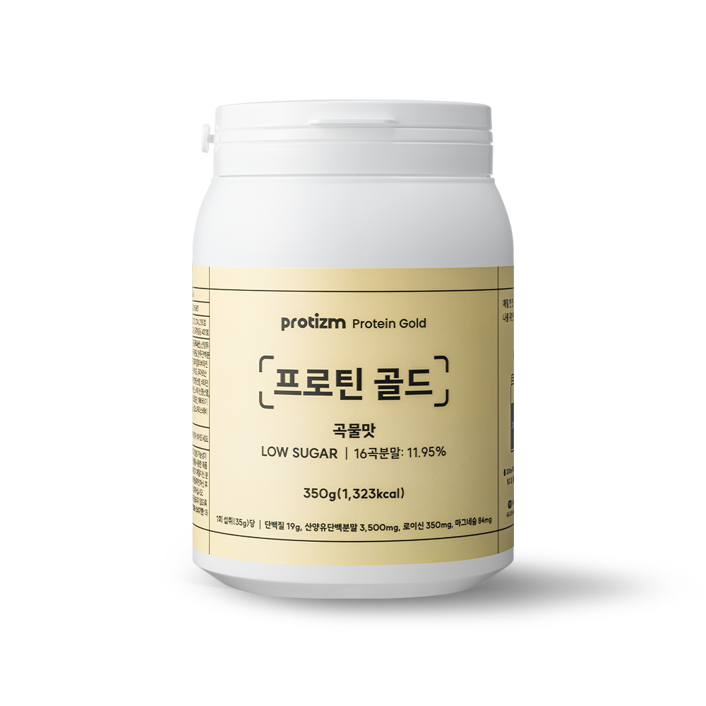 고소한 단백질 쉐이크 프로틴 골드 곡물맛 산양유 파우더 (1통 x 10회분) - 상세 이미지 2