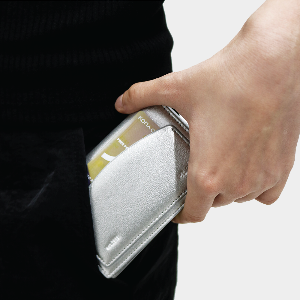 반달 카드 지갑 / Bandal Card Wallet [실버] : 할리케이