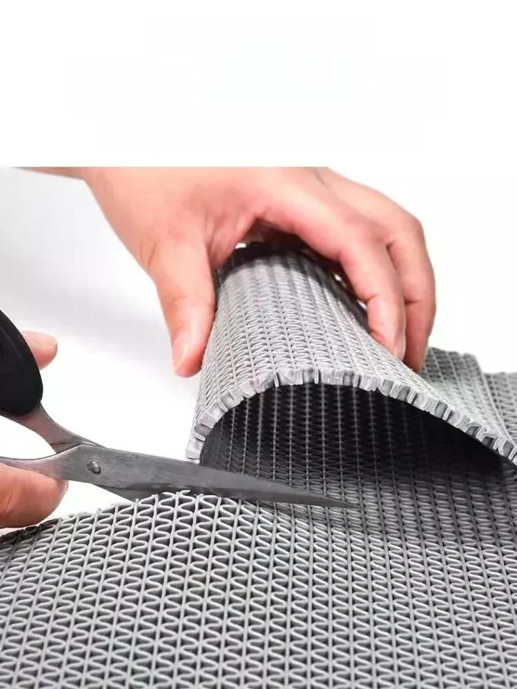 방수 미끄럼 방지 매트 PVC 가정용 카툰 애니메이션 빗자루 가정용품 빨강(5.5mm) 90x60cm - 상세 이미지 3