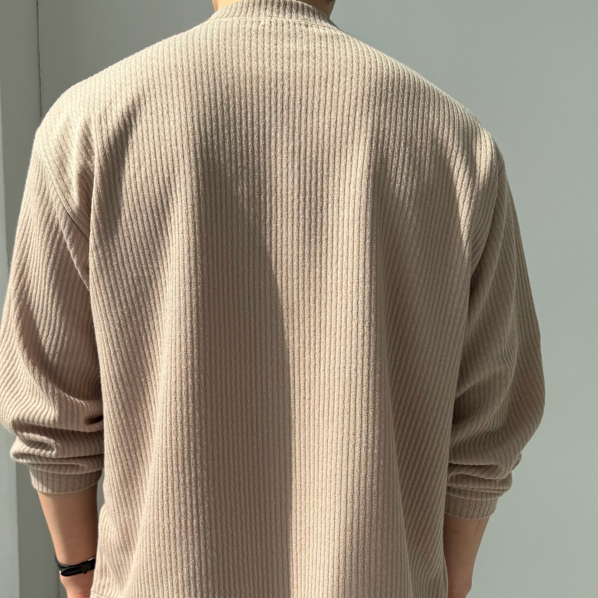 남자 오버핏 가디건 5color 라운드넥 M~5XL 상세 이미지 40
