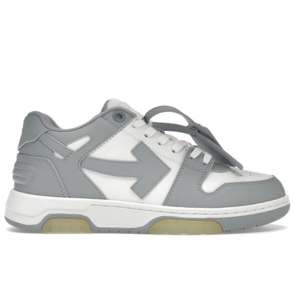 OFFWHITE 아웃 오브 오피스 OOO 로우 탑 그레이 화이트 : ERIN TWOTWO
